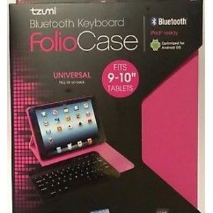 Tzumi Bluetooth Keyboard Universal Folio Case